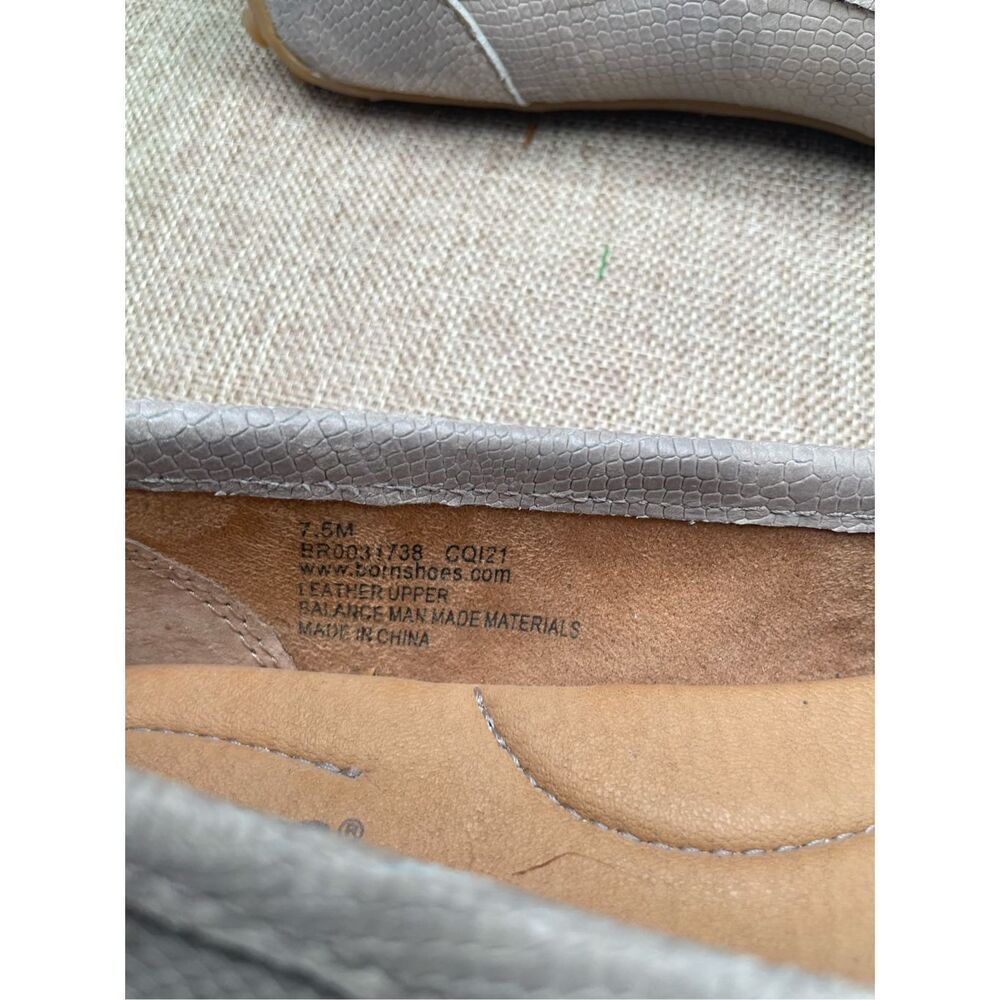 Born Amani Driver Loafer Women’s Size 7.5 Champagne - Picture 10 of 11